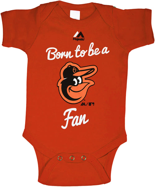 Baltimore Orioles Baby Girl Pink And White Jersey Bodysuit – Poor