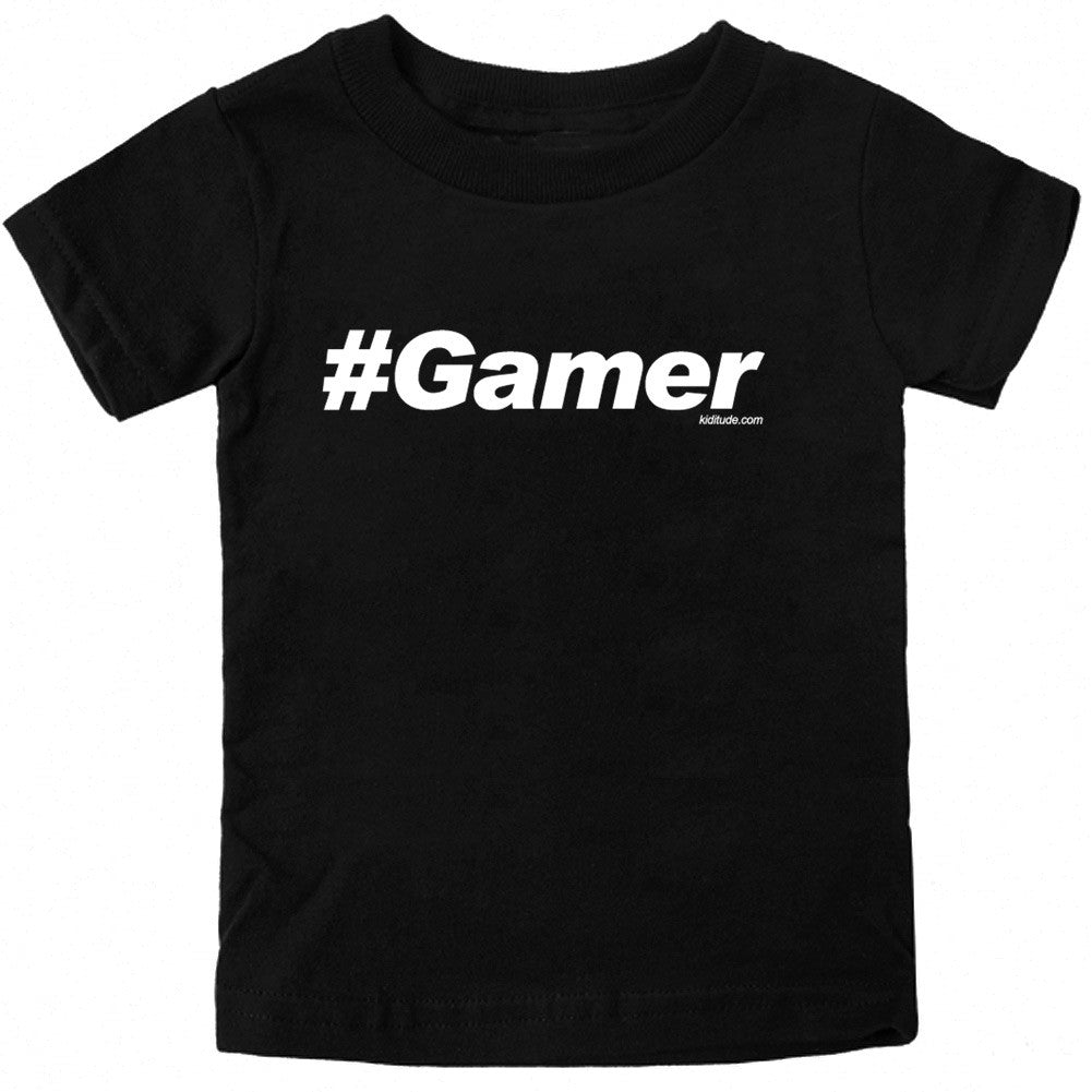 Hashtag Gamer Youth T-Shirt - Kiditude